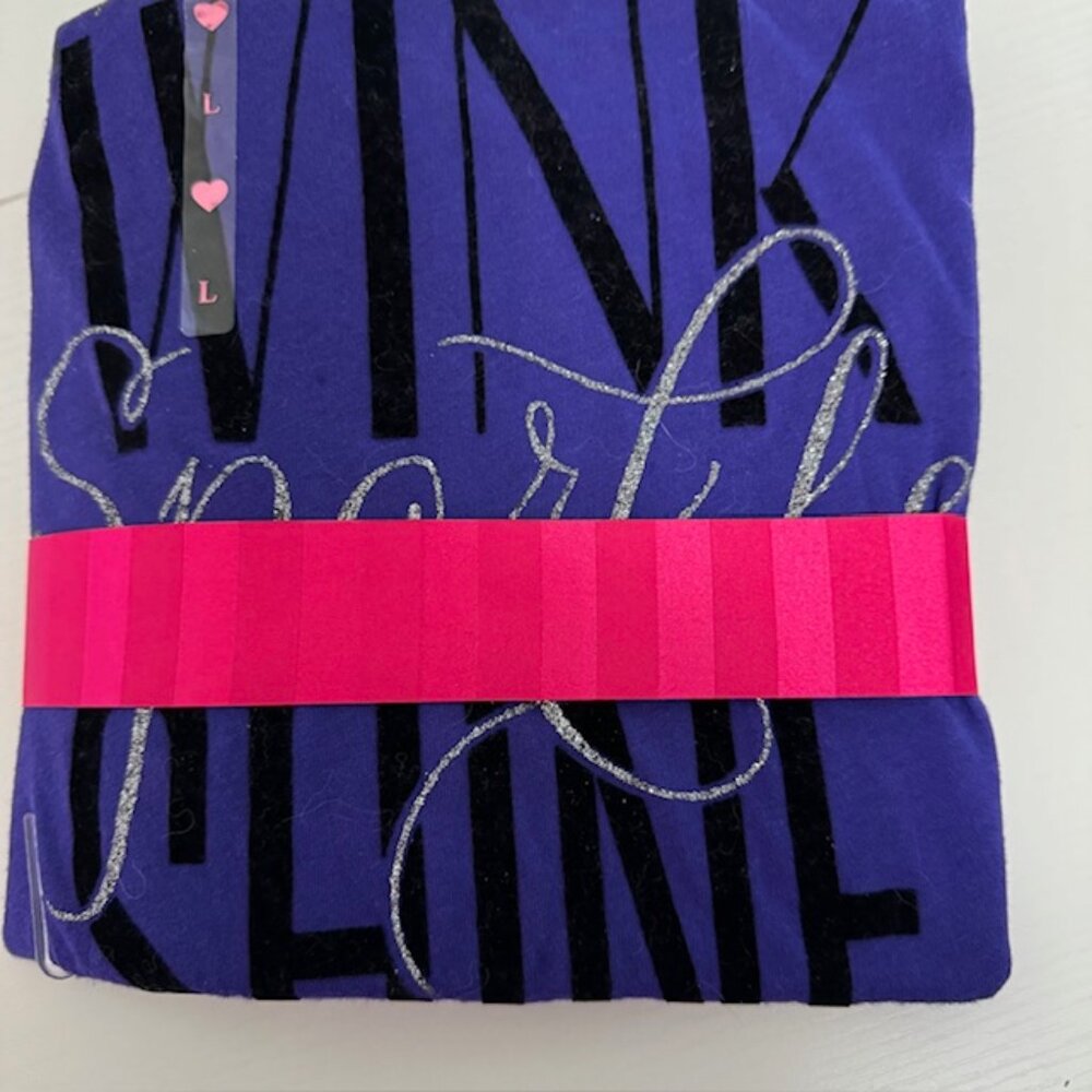 NWT Victoria's Secret Angel Sleep Tee, Purple, Large - Picture 5 of 6